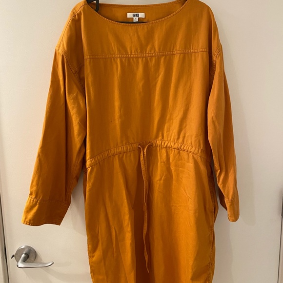 Uniqlo | Dresses | Uniqlo U Dress Orange Xs | Poshmark Uniqlo | Dresses | Uniqlo U Dress Orange Xs | Poshmark